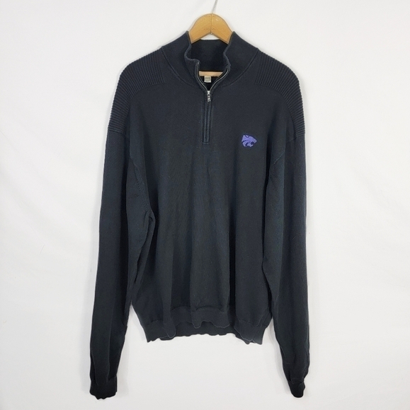 Mens XXL Cutter & Buck KU quarter zip - Picture 1 of 6